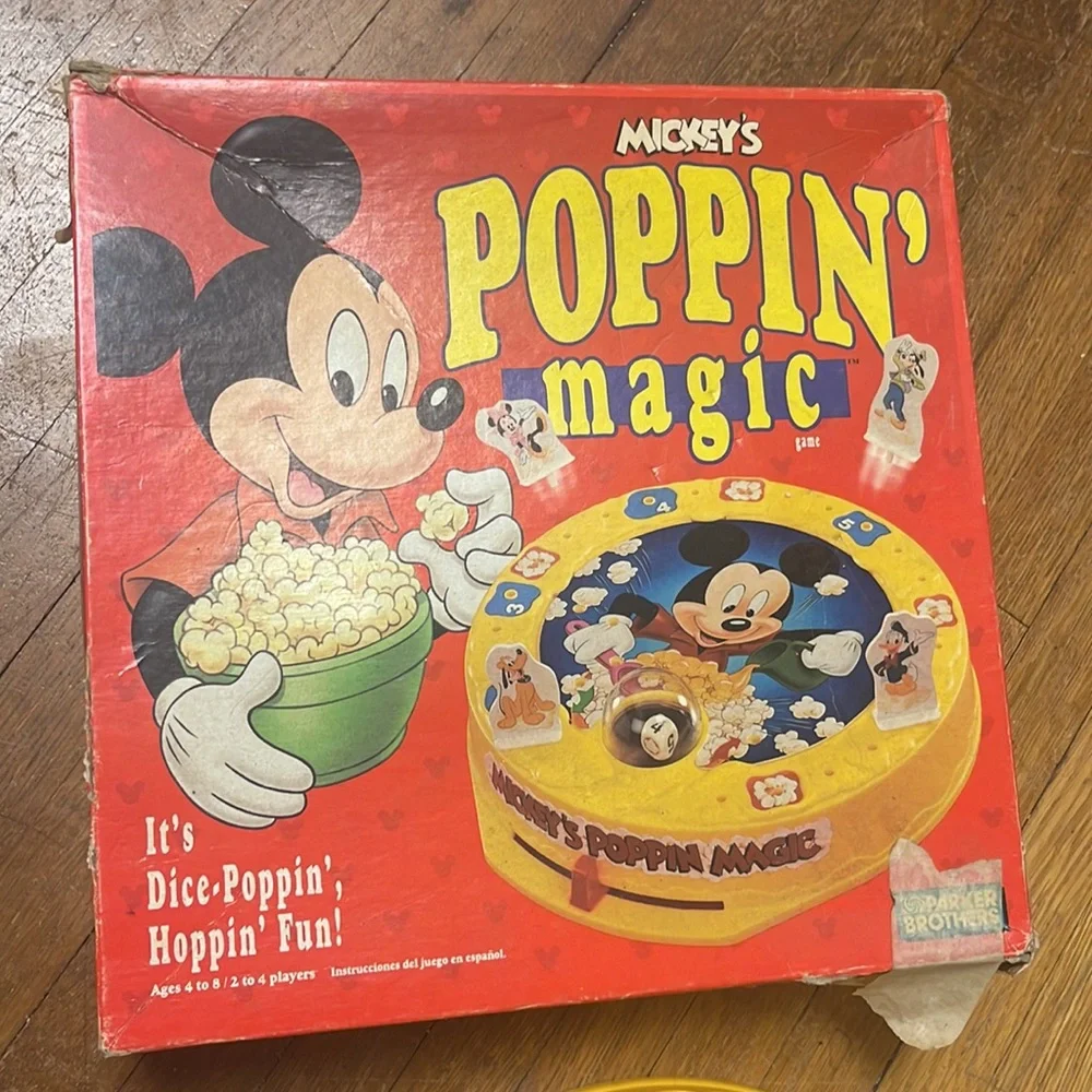 1991 Mickey’s Poppin’ magic vintage kids game - Picture 2 of 10